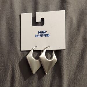 Urban Outfitters Silver Geometric Earrings